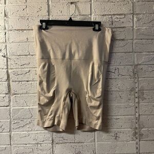 Dreamwear High-Waisted Shapewear Shorts – Plus Size 3X Nude Firm Control